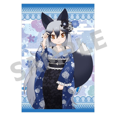 『けものフレンズ3』描き下ろしB2タペストリー【和装ver.】⑤ギンギツネ